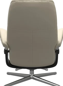 Stressless® Fußhocker »Consul« mit Cross Base, Größe S, M & L, Holzakzent Schwarz