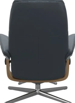 Stressless® Fußhocker »Consul« mit Cross Base, Größe S, M & L, Holzakzent Eiche