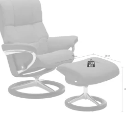 Stressless® Fußhocker »Mayfair« mit Signature Base, Gestell Wenge