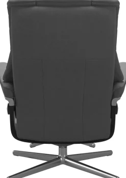 Stressless® Fußhocker »Mayfair« mit Cross Base, Größe S, M & L, Holzakzent Schwarz