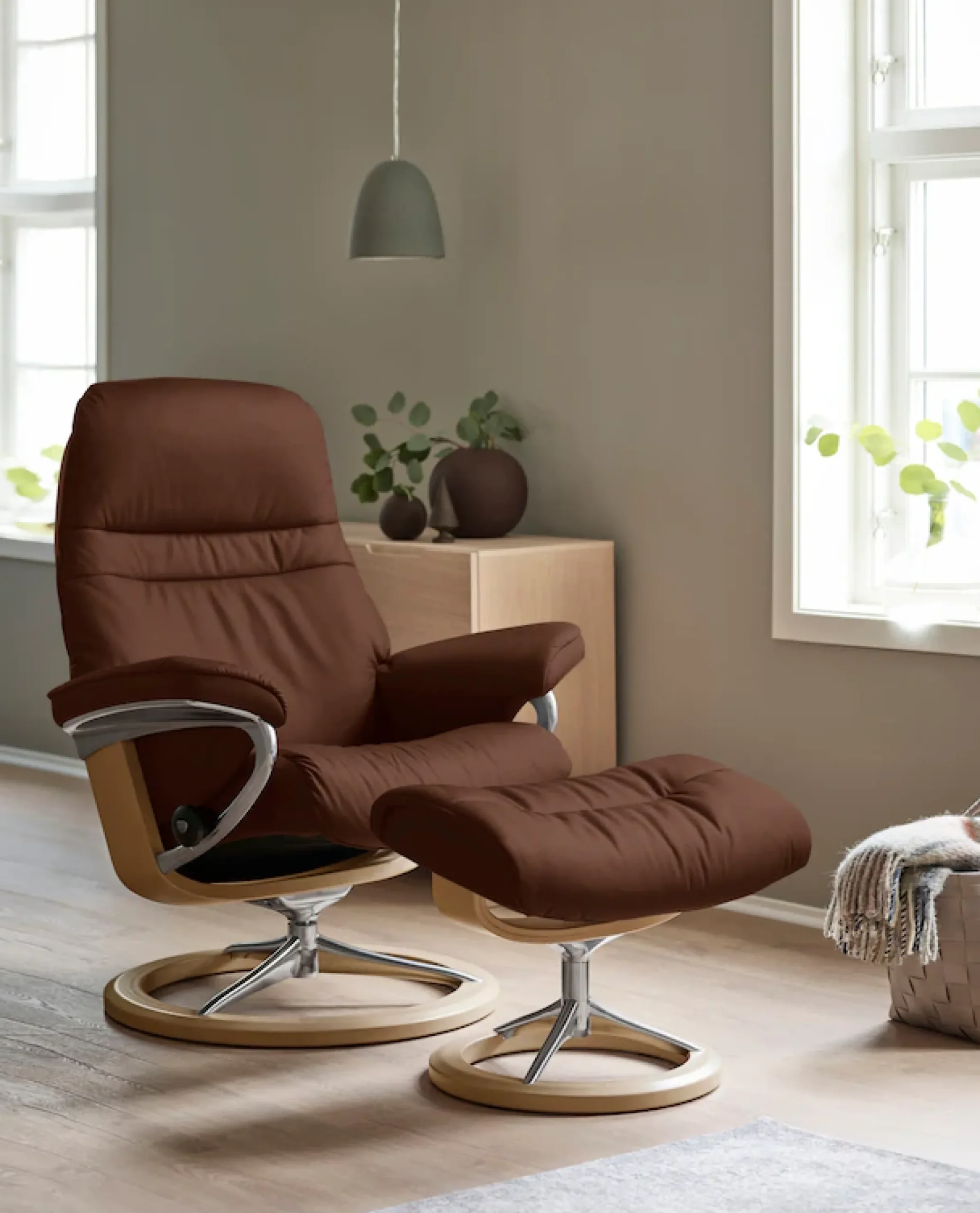 Stressless® Fußhocker »Sunrise« mit Signature Base, Gestell Eiche
