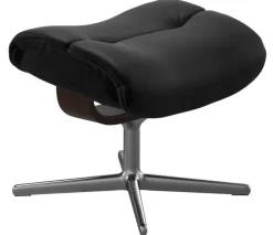 Stressless® Fußhocker »Sunrise« mit Cross Base, Größe S, M & L, Holzakzent Braun