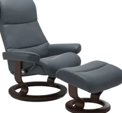 Stressless® Fußhocker »View« mit Classic Base,Gestell Braun