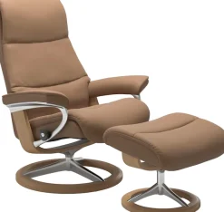 Stressless® Fußhocker »View« mit Signature Base,Gestell Eiche