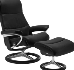 Stressless® Fußhocker »View« mit Signature Base,Gestell Schwarz