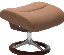 Stressless® Fußhocker »View« mit Signature Base,Gestell Braun