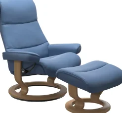 Stressless® Fußhocker »View« mit Classic Base,Gestell Eiche