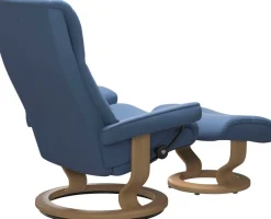 Stressless® Fußhocker »View« mit Classic Base,Gestell Eiche