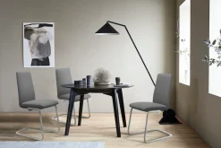 Stressless® Polsterstuhl »Laurel« () Low Back, Größe L, mit Beinen aus Stahl in Chrom glänzend
