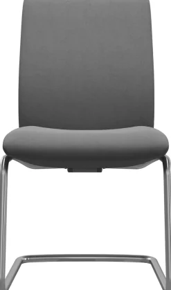 Stressless® Polsterstuhl »Laurel« () Low Back, Größe L, mit Beinen aus Stahl in Chrom glänzend