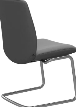 Stressless® Polsterstuhl »Laurel« () Low Back, Größe L, mit Beinen aus Stahl in Chrom glänzend