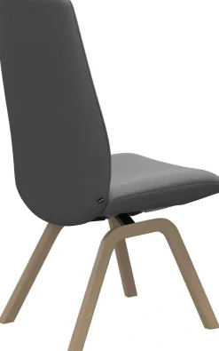 Stressless® Polsterstuhl »Laurel« () High Back, Größe L, mit schräggestellten Beinen in Eiche gekalkt