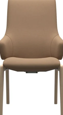 Stressless® Polsterstuhl »Laurel« () High Back mit Armlehne, Größe L, mit abgerundeten Beinen in Eiche