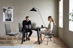 Stressless® Polsterstuhl »Laurel« () Low Back, Größe L, mit schräggestellten Beinen in Eiche natur