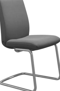Stressless® Polsterstuhl »Laurel« () Low Back, Größe L, mit Beinen aus Stahl in Schwarz matt