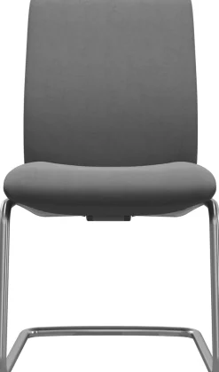 Stressless® Polsterstuhl »Laurel« () Low Back, Größe L, mit Beinen aus Stahl in Schwarz matt