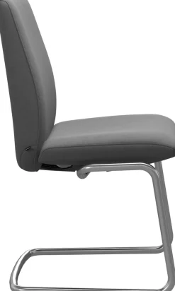 Stressless® Polsterstuhl »Laurel« () Low Back, Größe L, mit Beinen aus Stahl in Schwarz matt