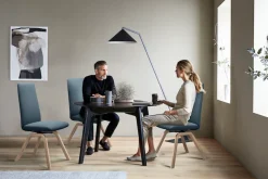 Stressless® Polsterstuhl »Laurel« () High Back, Größe L, mit schräggestellten Beinen in Eiche natur