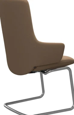 Stressless® Polsterstuhl »Laurel« () High Back mit Armlehne, Größe L, mit Beinen aus Stahl in Chrom