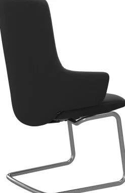 Stressless® Polsterstuhl »Laurel« () High Back mit Armlehne, Größe L, mit Beinen aus Stahl in Chrom matt