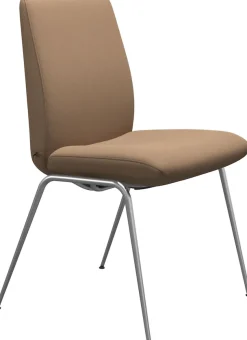 Stressless® Polsterstuhl »Laurel« () Low Back, Größe L, mit Beinen aus Stahl in Chrom glänzend