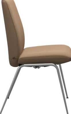 Stressless® Polsterstuhl »Laurel« () Low Back, Größe L, mit Beinen aus Stahl in Chrom glänzend
