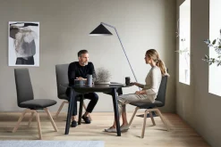 Stressless® Polsterstuhl »Laurel« () High Back, Größe M, mit schräggestellten Beinen in Eiche natur