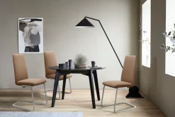 Stressless® Polsterstuhl »Laurel« () High Back, Größe M, mit Beinen aus Stahl in Schwarz matt