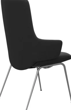 Stressless® Polsterstuhl »Laurel« () High Back mit Armlehne, Größe L, mit Beinen aus Stahl in Schwarz matt