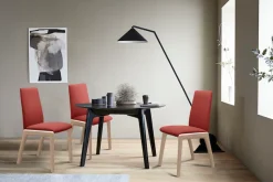 Stressless® Polsterstuhl »Laurel« () Low Back, Größe M, mit abgerundeten Beinen in Schwarz