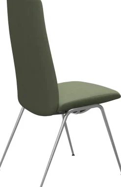 Stressless® Polsterstuhl »Laurel« () High Back, Größe M, mit Beinen aus Stahl in Chrom glänzend