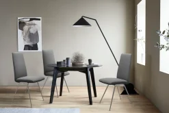 Stressless® Polsterstuhl »Laurel« () High Back, Größe L, mit Beinen aus Stahl in Chrom glänzend