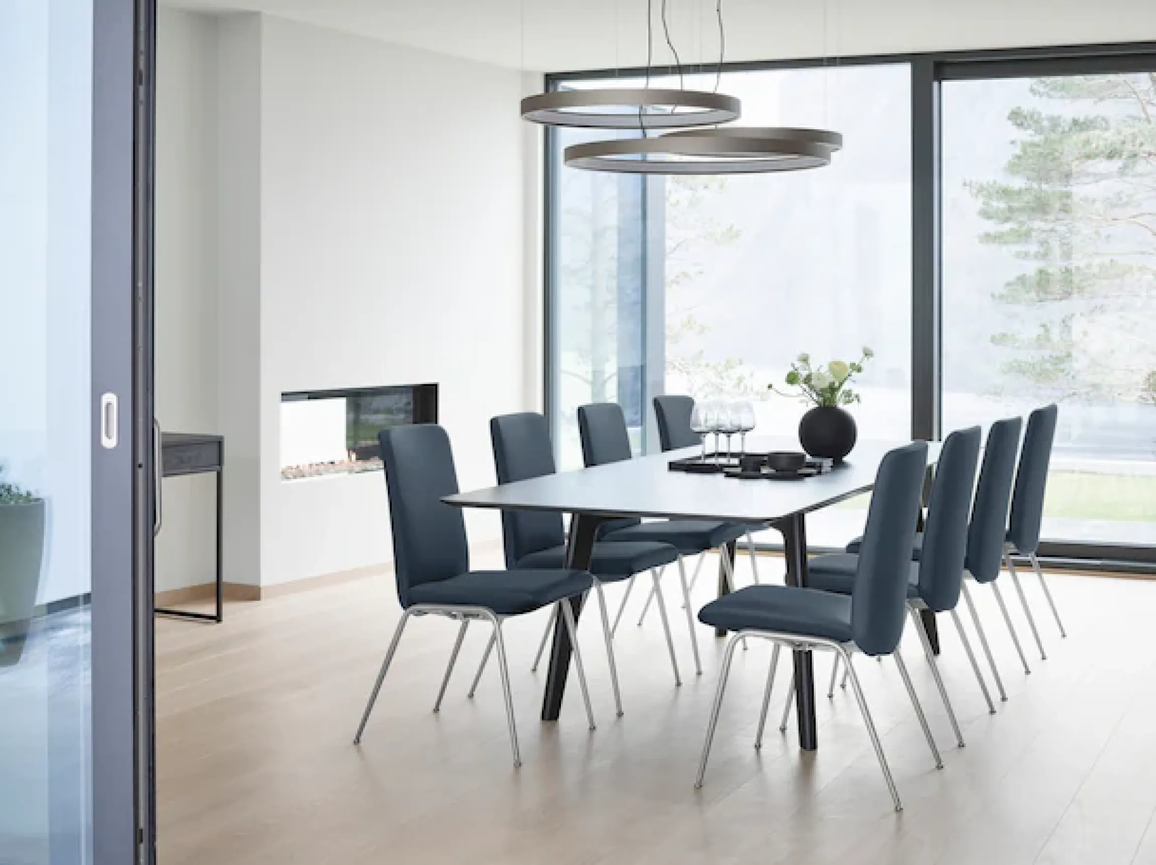 Stressless® Polsterstuhl »Laurel« () Low Back, Größe M, mit Beinen aus Stahl in Schwarz matt