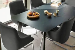 Stressless® Polsterstuhl »Laurel« () Low Back mit Armlehne, Größe L, mit Beinen aus Stahl in Chrom matt