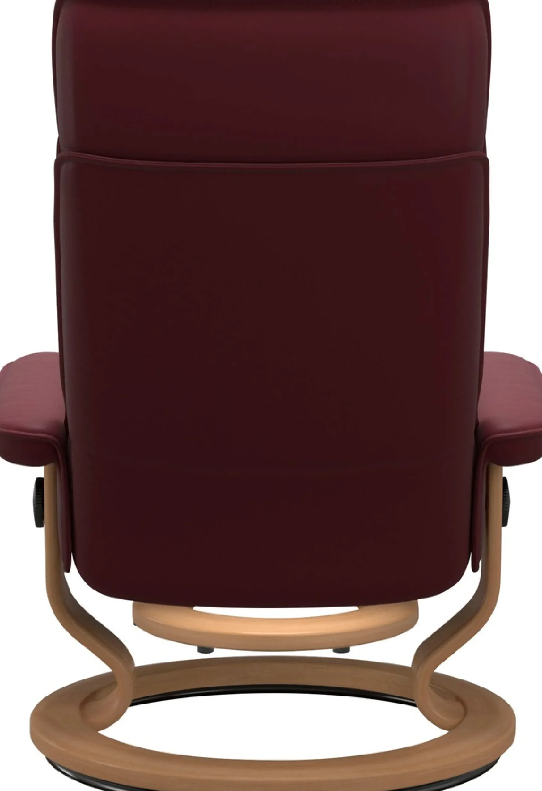 Stressless® Relaxsessel »Admiral« Set, Relaxsessel inkl. Hocker,mit Classic Base, Größe M & L, Gestell Eiche
