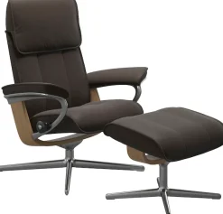 Stressless® Relaxsessel »Admiral« mit Cross Base, Größe M & L, Holzakzent Eiche