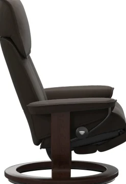 Stressless® Relaxsessel »Admiral« verstellbar, optional 2-motorisch, Größe M & L, Gestell Braun