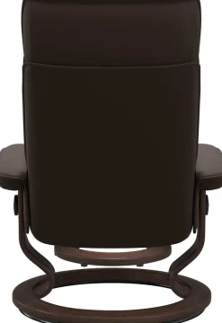 Stressless® Relaxsessel »Admiral« Set, Relaxsessel inkl. Hocker,mit Classic Base, Größe M & L, Gestell Wenge