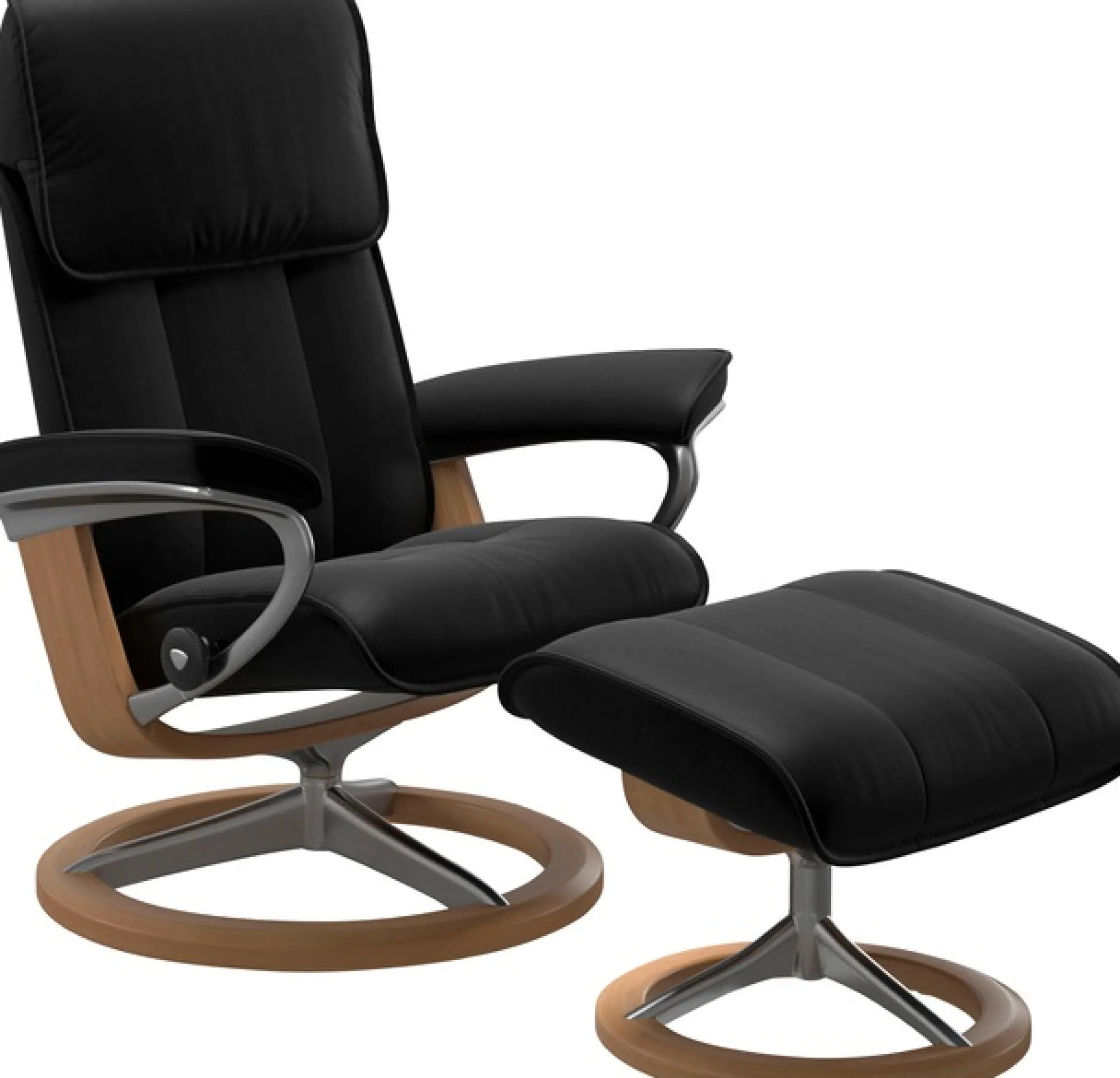 Stressless® Relaxsessel »Admiral« mit Signature Base, Größe M & L, Gestell Eiche