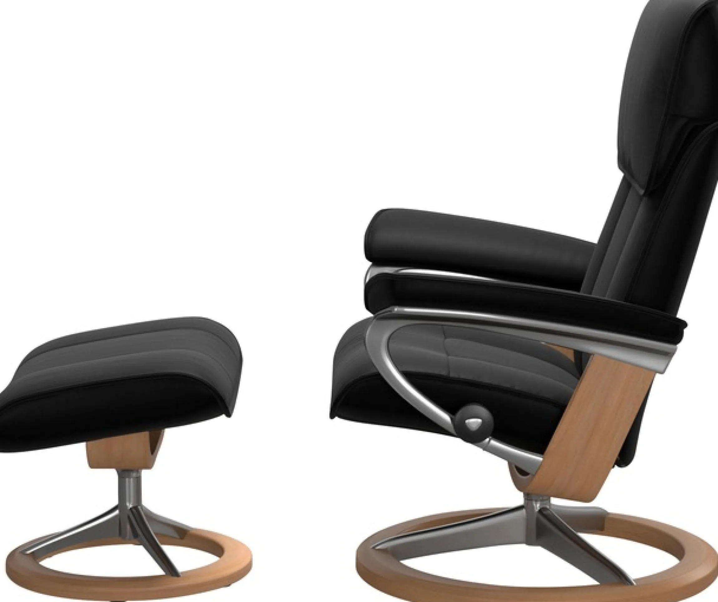 Stressless® Relaxsessel »Admiral« mit Signature Base, Größe M & L, Gestell Eiche