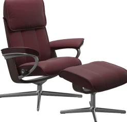 Stressless® Relaxsessel »Admiral« mit Cross Base, Größe M & L, Holzakzent Wenge