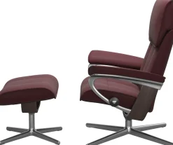 Stressless® Relaxsessel »Admiral« mit Cross Base, Größe M & L, Holzakzent Wenge