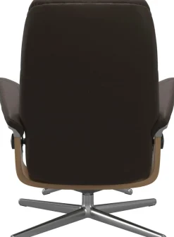 Stressless® Relaxsessel »Consul« mit Cross Base, Größe S, M & L, Holzakzent Eiche, in 2 Bezugsqualitäten lieferbar