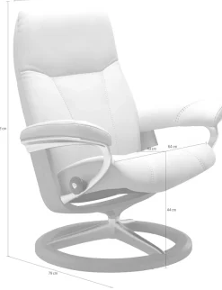 Stressless® Relaxsessel »Consul« mit Signature Base, Größe L, Gestell Braun