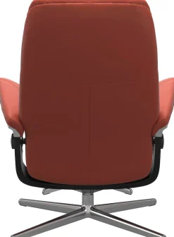 Stressless® Relaxsessel »Consul« mit Cross Base, Größe S, M & L, Holzakzent Schwarz