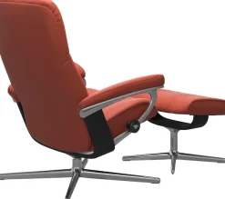 Stressless® Relaxsessel »Consul« mit Cross Base, Größe S, M & L, Holzakzent Schwarz