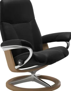 Stressless® Relaxsessel »Consul« mit Signature Base, Größe L, Gestell Eiche