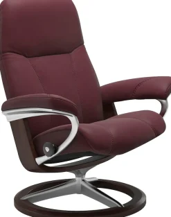 Stressless® Relaxsessel »Consul« mit Signature Base, Größe S, Gestell Braun