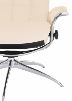 Stressless® Relaxsessel »London« Set, Relaxsessel mit Hocker,mit Hocker, High Back, mit Star Base, Gestell Chrom