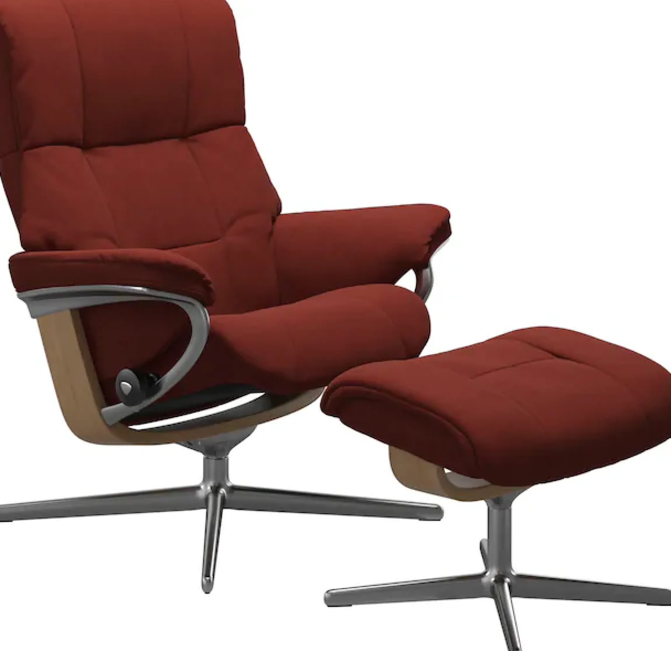 Stressless® Relaxsessel »Mayfair« mit Cross Base, Größe S, M & L, Holzakzent Eiche
